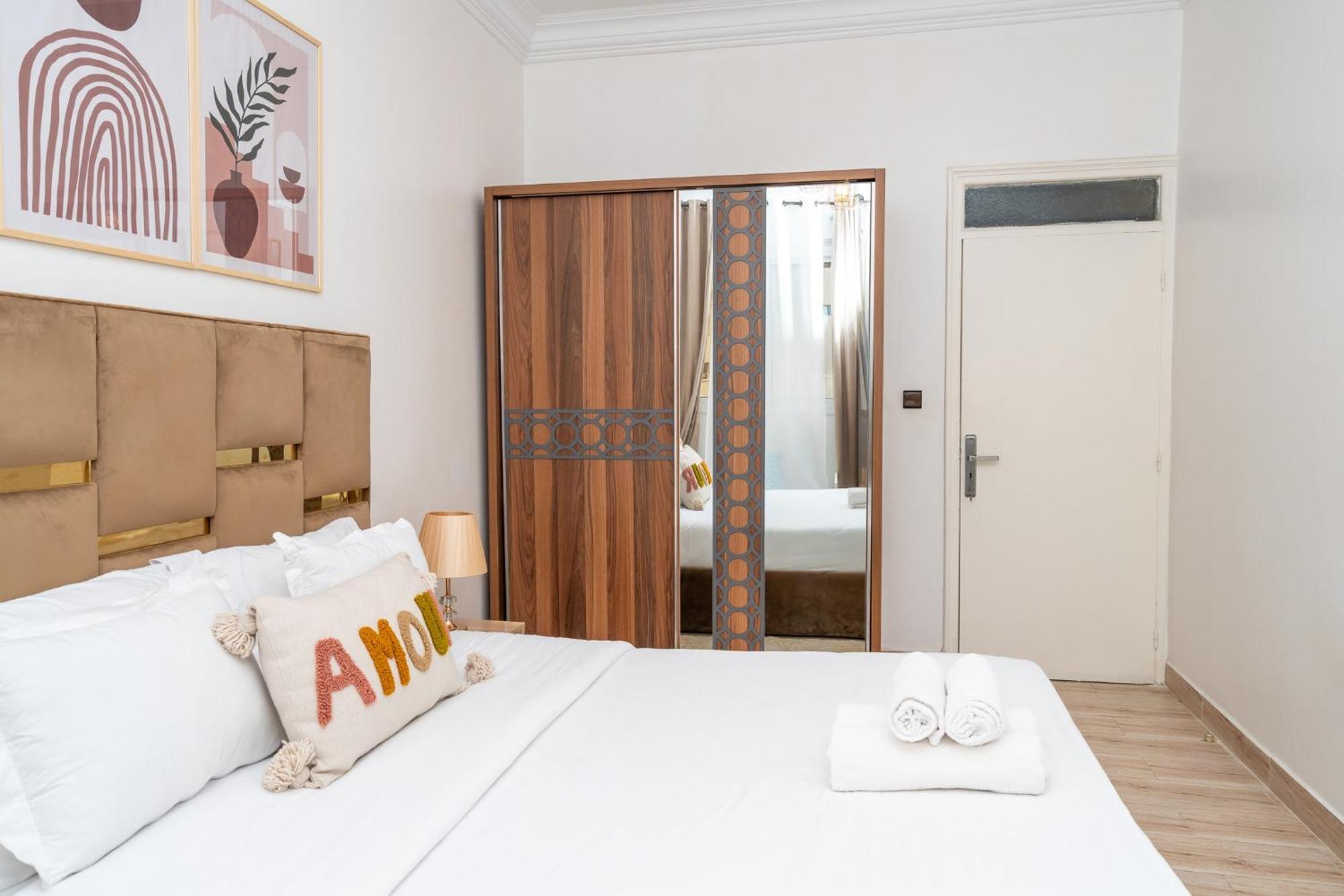 Appartement Ensolleille Au Coeur De Tanger Exterior foto